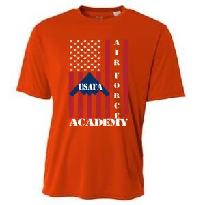 Usafa Merch Proud Air Force Academy Mommy Daddy Wife Husband Cool Gift Cooling Performance Crew T-Shirt