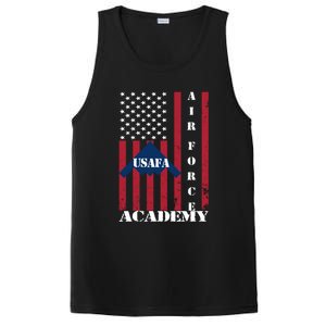 Usafa Merch Proud Air Force Academy Mommy Daddy Wife Husband Cool Gift PosiCharge Competitor Tank