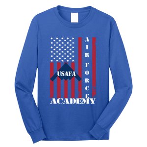 Usafa Merch Proud Air Force Academy Mommy Daddy Wife Husband Cool Gift Long Sleeve Shirt