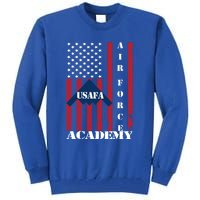 Usafa Merch Proud Air Force Academy Mommy Daddy Wife Husband Cool Gift Tall Sweatshirt