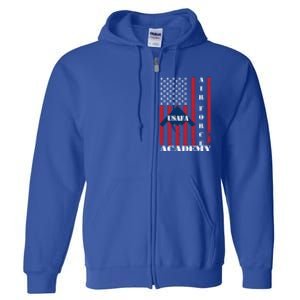 Usafa Merch Proud Air Force Academy Mommy Daddy Wife Husband Cool Gift Full Zip Hoodie