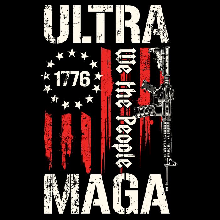 Ultra MAGA Proud Ultra MAGA Conervative Anti Biden Gifts Hoodie