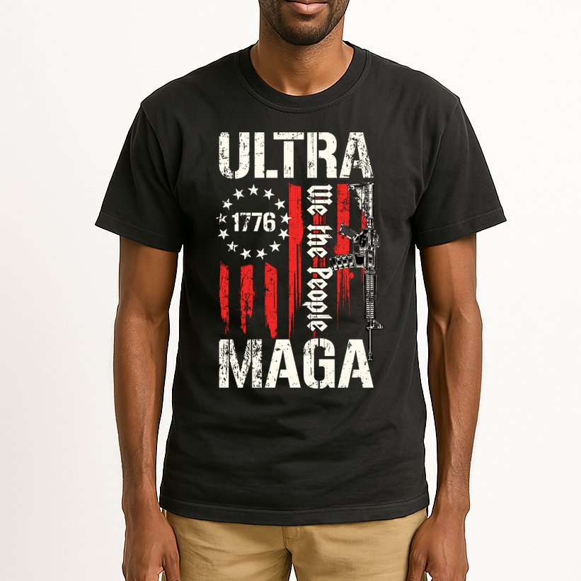 Ultra MAGA Proud Ultra MAGA Conervative Anti Biden Gifts Tall T-Shirt
