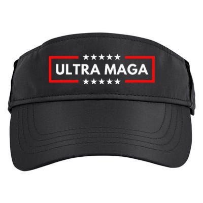 Ultra Maga Pro Trump 2024 Trump Maga King Anti Biden Adult Drive Performance Visor