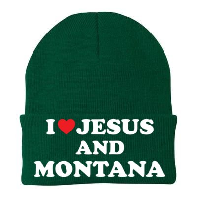 Usa Map Proud Christian Meaningful Gift I Love Jesus And Montana Gift Knit Cap Winter Beanie