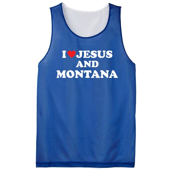 Usa Map Proud Christian Meaningful Gift I Love Jesus And Montana Gift Mesh Reversible Basketball Jersey Tank