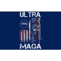 Ultra Maga Proud Ultra Maga America Flag Bumper Sticker