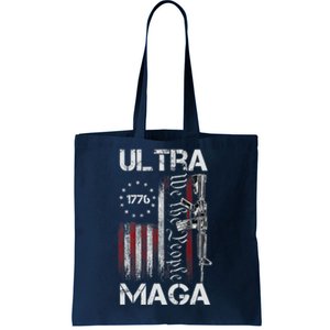 Ultra Maga Proud Ultra Maga America Flag Tote Bag