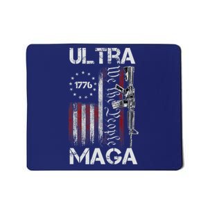 Ultra Maga Proud Ultra Maga America Flag Mousepad