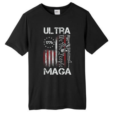 Ultra Maga Proud UltraMaga Tall Fusion ChromaSoft Performance T-Shirt