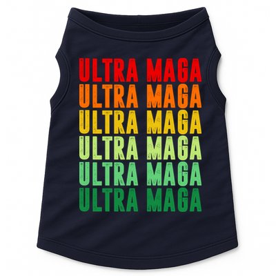 Ultra Maga Retro Vintage Doggie Tank