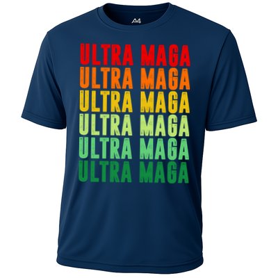 Ultra Maga Retro Vintage Performance Shirt