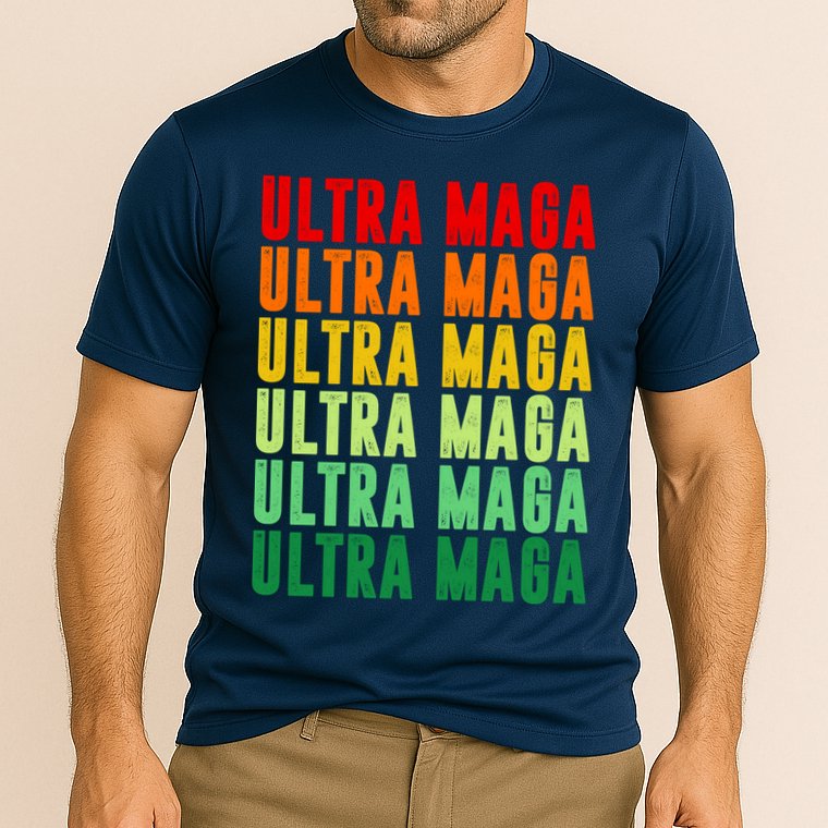 Ultra Maga Retro Vintage Cooling Performance Crew T-Shirt