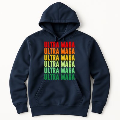 Ultra Maga Retro Vintage Hoodie
