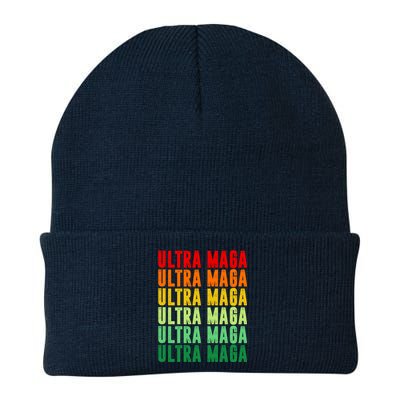 Ultra Maga Retro Vintage Knit Cap Winter Beanie