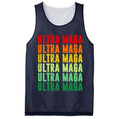 Ultra Maga Retro Vintage Mesh Reversible Basketball Jersey Tank