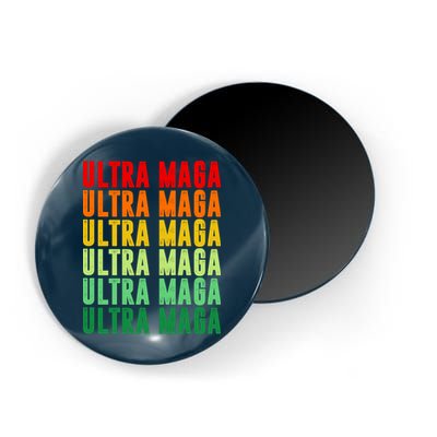 Ultra Maga Retro Vintage Magnet