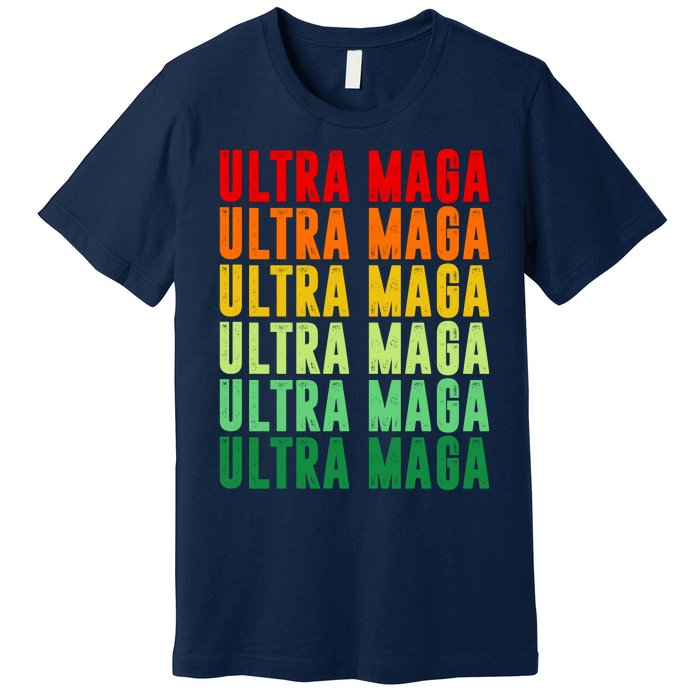 Ultra Maga Retro Vintage Premium T-Shirt