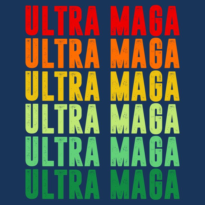 Ultra Maga Retro Vintage Baby Bodysuit