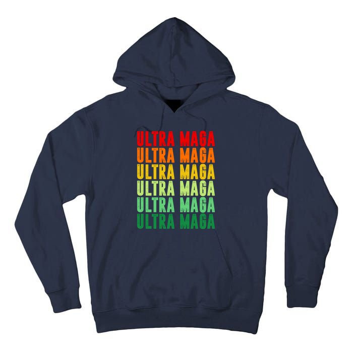 Ultra Maga Retro Vintage Tall Hoodie