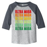 Ultra Maga Retro Vintage Toddler Fine Jersey T-Shirt