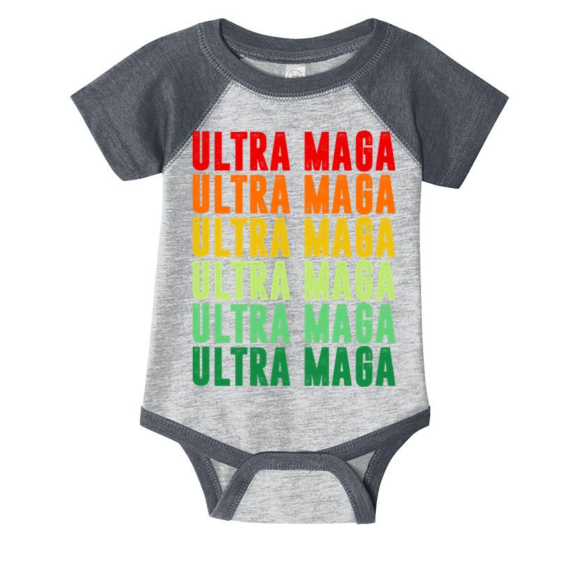 Ultra Maga Retro Vintage Infant Baby Jersey Bodysuit