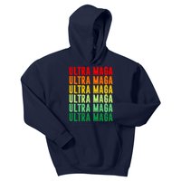 Ultra Maga Retro Vintage Kids Hoodie