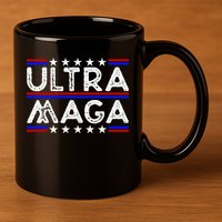 Ultra MAGA Retro 11oz C Handle Ceramic Mug
