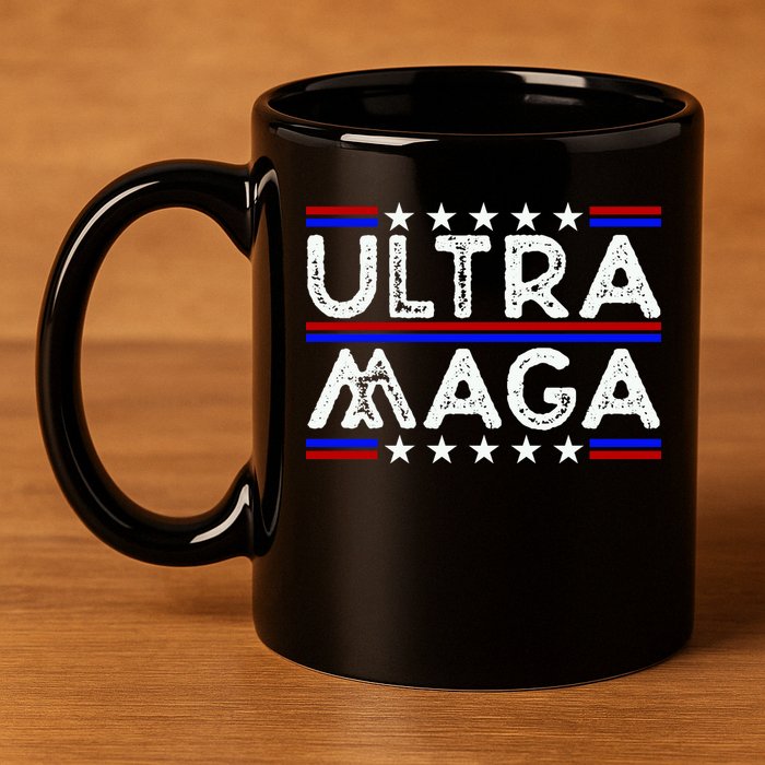 Ultra MAGA Retro 11oz C Handle Ceramic Mug