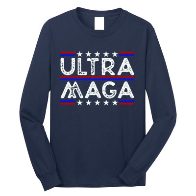 Ultra MAGA Retro Long Sleeve Shirt