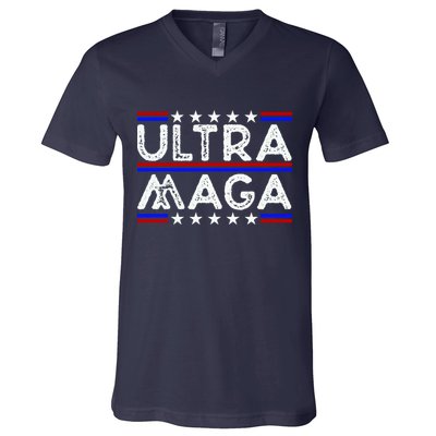 Ultra MAGA Retro V-Neck T-Shirt