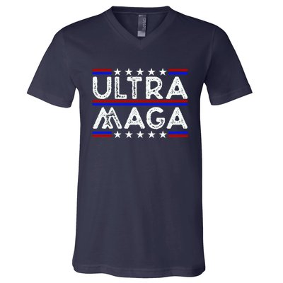 Ultra MAGA Retro V-Neck T-Shirt