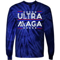 Ultra MAGA Retro Tie-Dye Long Sleeve Shirt