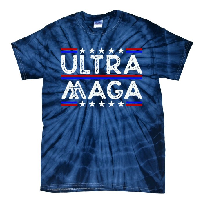 Ultra MAGA Retro Tie-Dye T-Shirt