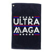 Ultra MAGA Retro Golf Towel