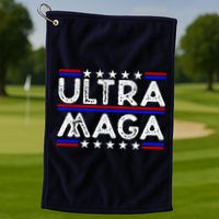 Ultra MAGA Retro Golf Towel