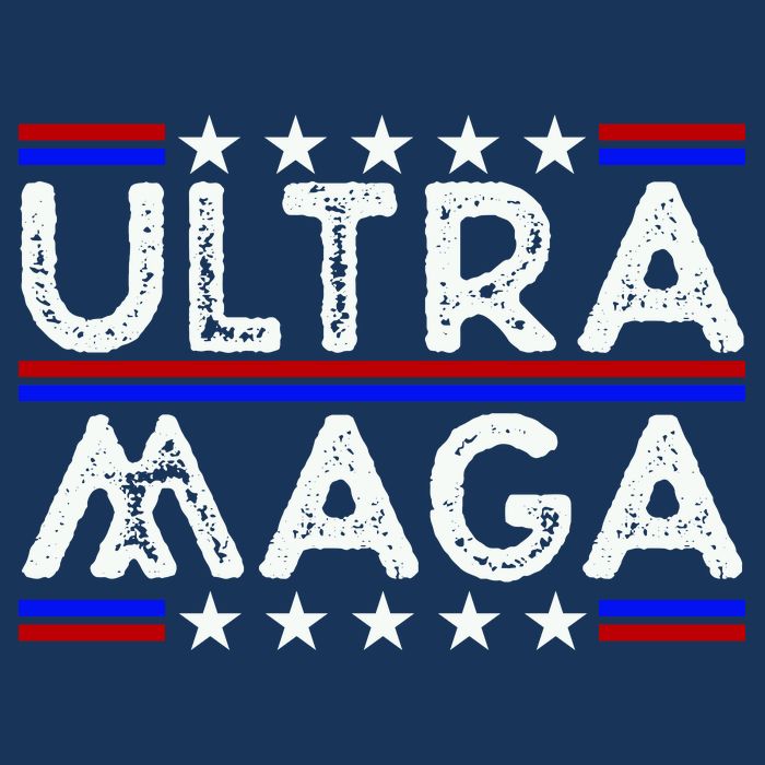Ultra MAGA Retro Golf Towel