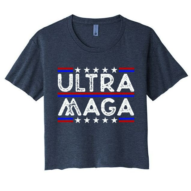 Ultra MAGA Retro Crop Top