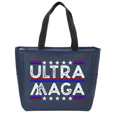 Ultra MAGA Retro Zip Tote Bag