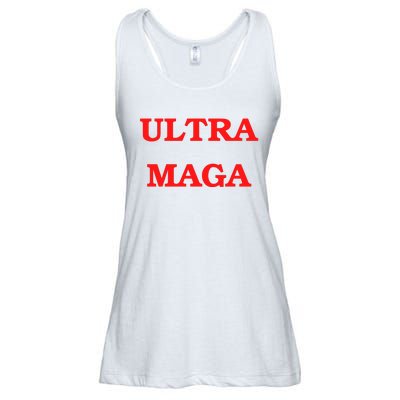 Ultra MAGA Red Trump 2024 Ladies Essential Flowy Tank