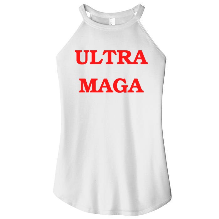 Ultra MAGA Red Trump 2024 Women’s Perfect Tri Rocker Tank