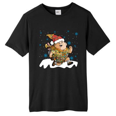 Up Movie Russell Christmas Light Up Russell Christmas Russell Tall Fusion ChromaSoft Performance T-Shirt