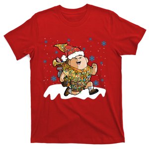 Up Movie Russell Christmas Light Up Russell Christmas Russell T-Shirt