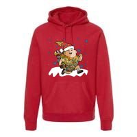 Up Movie Russell Christmas Light Up Russell Christmas Russell Premium Hoodie