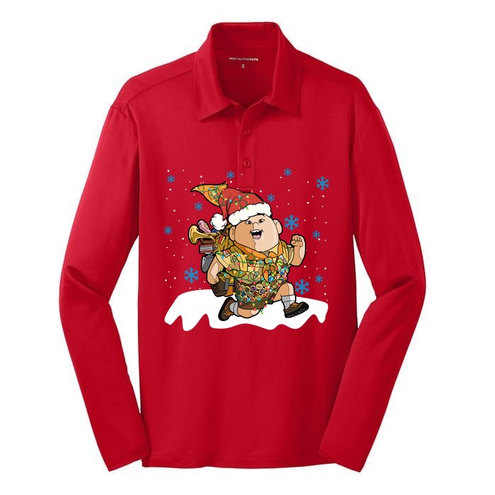 Up Movie Russell Christmas Light Up Russell Christmas Russell Silk Touch Performance Long Sleeve Polo