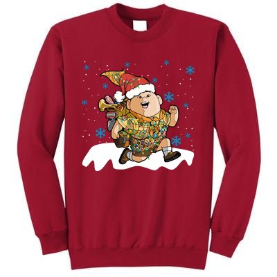 Up Movie Russell Christmas Light Up Russell Christmas Russell Tall Sweatshirt