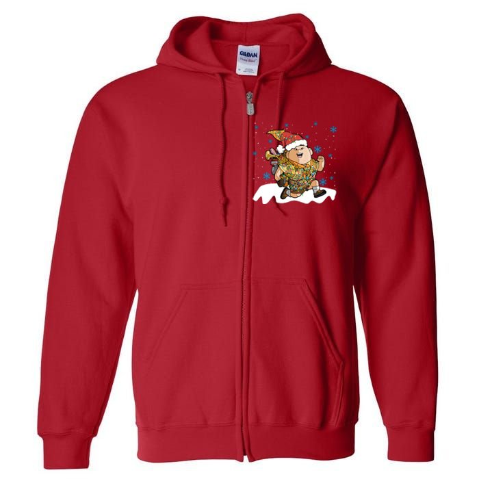 Up Movie Russell Christmas Light Up Russell Christmas Russell Full Zip Hoodie