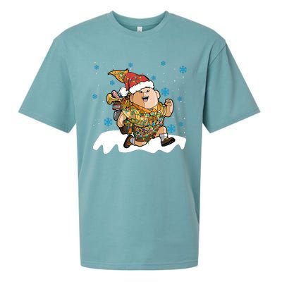 Up Movie Russell Christmas Light Up Russell Christmas Russell Sueded Cloud Jersey T-Shirt