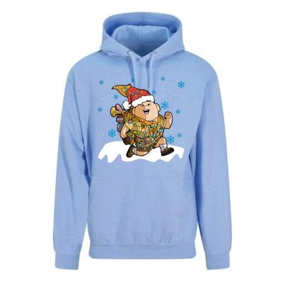 Up Movie Russell Christmas Light Up Russell Christmas Russell Unisex Surf Hoodie