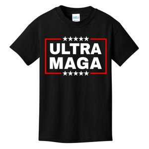 Trump 2024 Ultra MAGA Maga King Kids T-Shirt